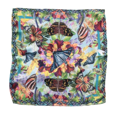 Pañoleta-eco pequeña Mariposas y Flores - comprar online