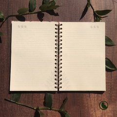 Cuaderno argollado rayado Colibríes Andinos en internet