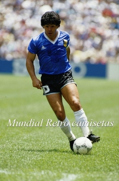 Imagen de Camiseta Argentina 1986 azul vs Inglaterra