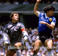 Camiseta Argentina 1986 azul vs Inglaterra en internet