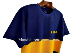Camiseta HOMENAJE Boca 1981 Maradona - MUNDIAL RETRO CAMISETAS