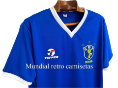 Camiseta Selección Brasil 1982 - 1986 azul - comprar online