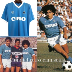 Imagen de Camiseta celeste Napoli CIRIO 1984 - 1985