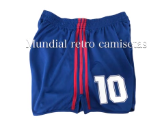 Short San Lorenzo azul 1985 - 1989 - MUNDIAL RETRO CAMISETAS
