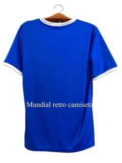 Camiseta Selección Brasil 1982 - 1986 azul - tienda online