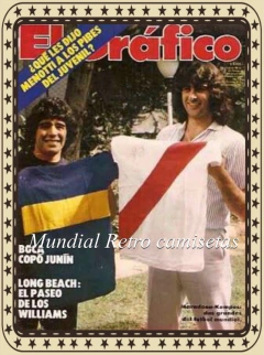 Camiseta HOMENAJE Boca 1981 Maradona