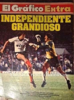 Camiseta Independiente MITA 1987 blanca - tienda online