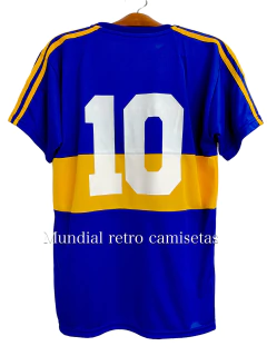 Camiseta Boca Maradona campeon 1981 - tienda online
