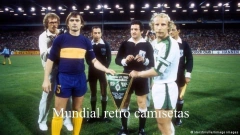 Camiseta Boca Juniors campeon intercontinental 1977 - tienda online