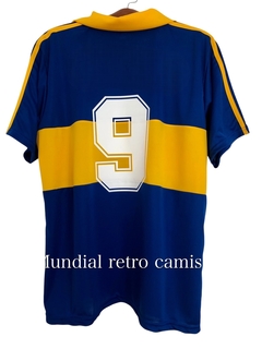 Camiseta Boca Recopa 1990 - MUNDIAL RETRO CAMISETAS