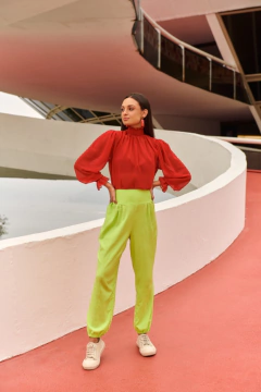 Calça Gaia Verde Lima