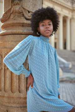 Vestido Jéssica Azul Céu