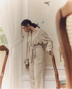 Camisa Verônica Linho Cru - loja online