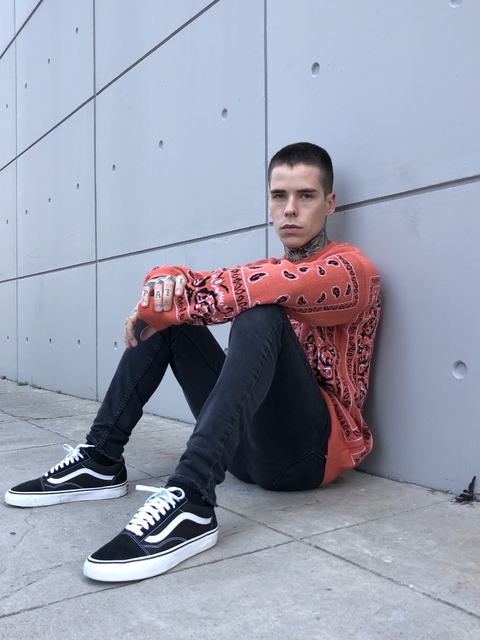 Sweater Bandana ORANGE