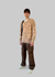 SWEATER TRENZA STONEWASHED TOSTADO