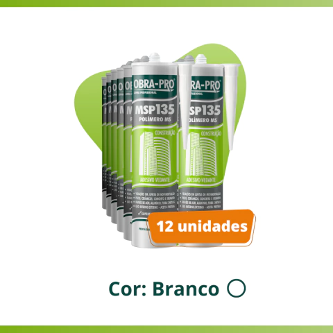 MSP135 - Branco (12 Und)