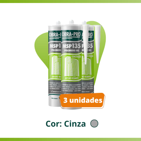 MSP135 410g - Cinza ( 3 Und )