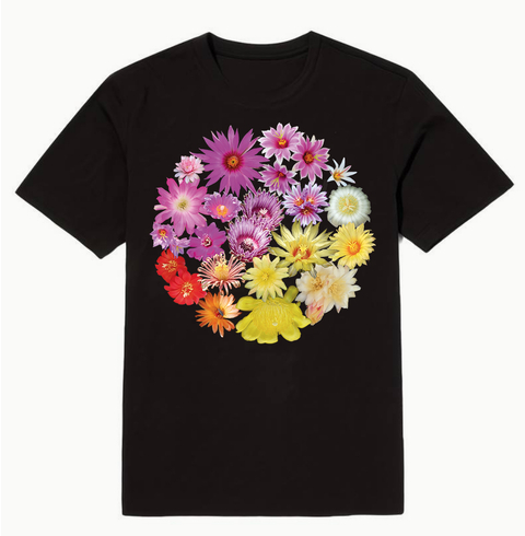 Playera Flores de Cactus