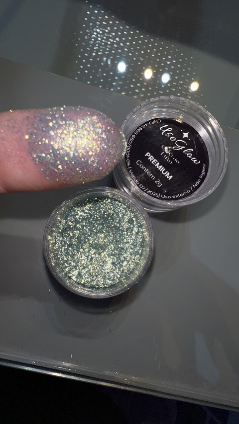 Glitter para maquiagem - Premium coleção Luxo