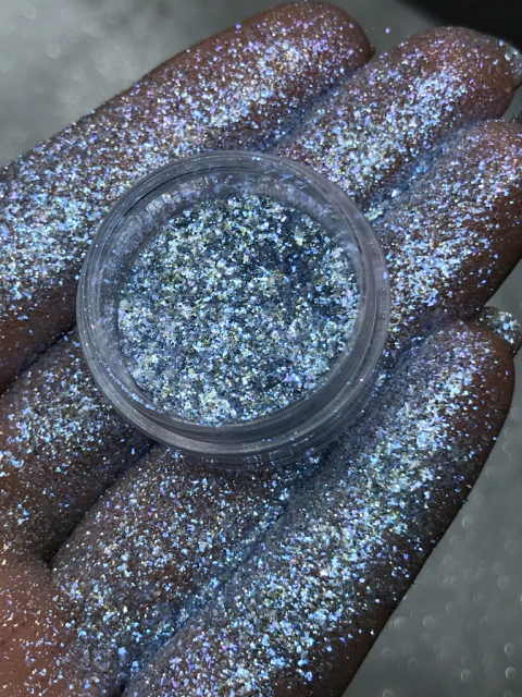 Glitter para maquiagem - Aquário coleção Zodiac