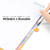 Caderno Argolado com Caixa Premium Allegro Listras A5 12,5x20cm - loja online
