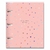 Caderno Argolado Planner FINA IDEIAS Corações Holográficos Rosa