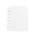 Refil A5 Liso 24 Folhas OBA Caderno de Disco