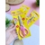 Tesoura Fofa KAZ Borboleta com Brilho 15cm - comprar online