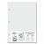Refil Caderno Argolado FINA IDEIA Pontilhado Branco - comprar online