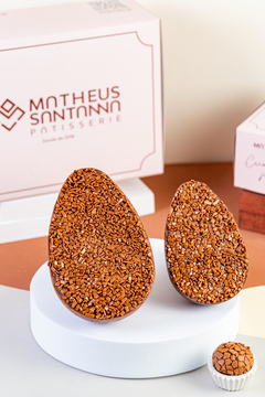 Ovo de Colher de Brigadeiro Belga ao Leite - comprar online