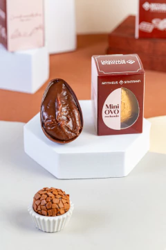 Mini Ovo Recheado de Brigadeiro - comprar online