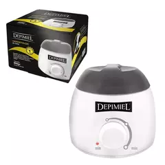 DEPIMIEL CALENTADOR DE CERA CON COLADOR DE METAL