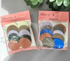 SET POR 10 ESPONJAS CIRCULARES PARA MAQUILLAJE