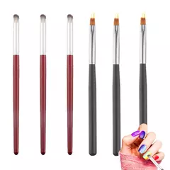 PINCELES PARA DISFUMINAR UÑAS.