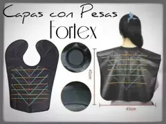 CAPA CON PESA FORTEX CIERRE CON IMAN 41X 43 CM