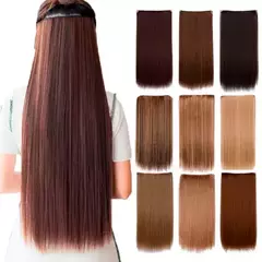 CORTINA SIMIL PELO NATURAL 50CM