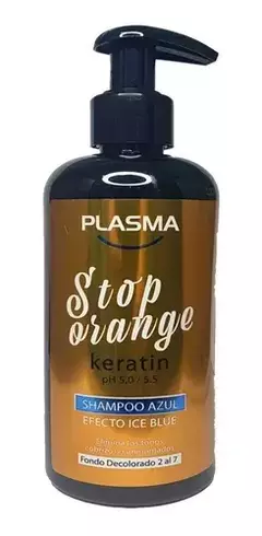 PLASMA SHAMPO ORANGE AZUL 300ML.
