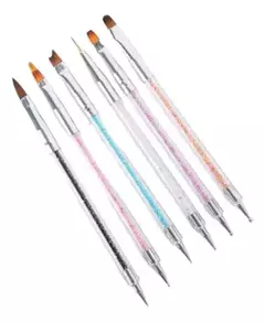 SET DE 6 PINCELES SURTIDOS Y DOTTING CITY GIRL