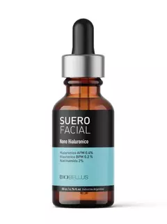 SUERO FACIAL NANO HIALURONICO BIOBELLUS 30ML
