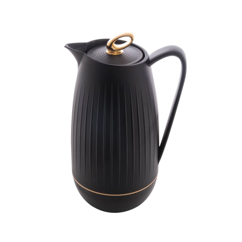 Garrafa Térmica de Plastico Balloon Preta 1L