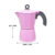 Cafeteira Italiana Rosa 3 Xícaras - comprar online