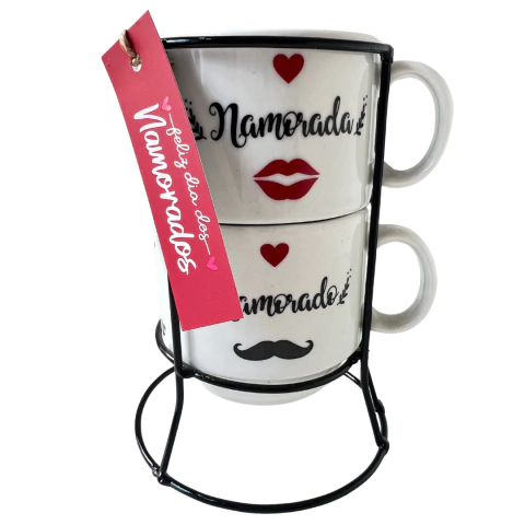 Xícara de Chá/Café c/ Suporte