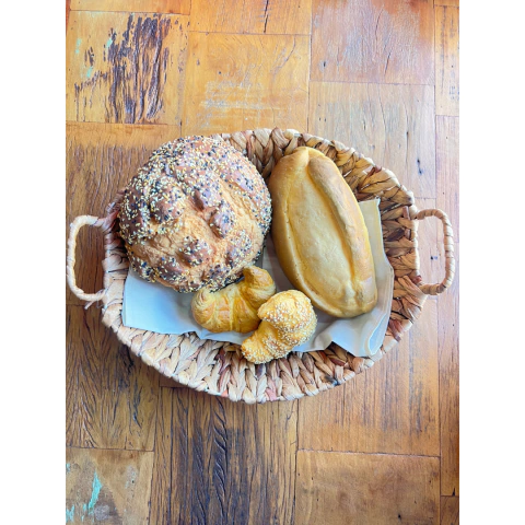 Cesta Fibra Natural com Alça G