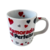 Caneca Porcelana Cerâmica Namorada Perfeita Louça lisa Para Café Leite Chá Cores Variadas