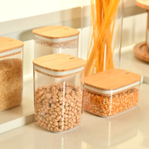 Pote Hermético Organizador Retangular Keep 0,65L