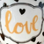 Caneca Porcelana Cerâmica LOVE Louça lisa Para Café Leite Chá - Kimel