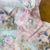 Kit Capa Sousplat Páscoa Xadrez Coelha Rosa Decoração 1, 2, 4 Peças Jogo Americano - Kimel