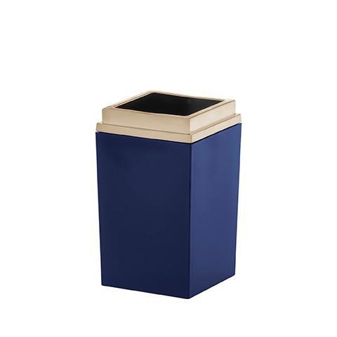 PORTA ESCOVA AZUL QUADRATTA
