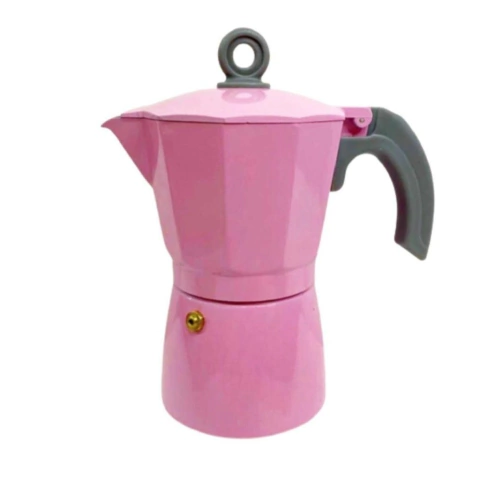 Cafeteira Tipo Italiana Rosa 6 xícaras - comprar online