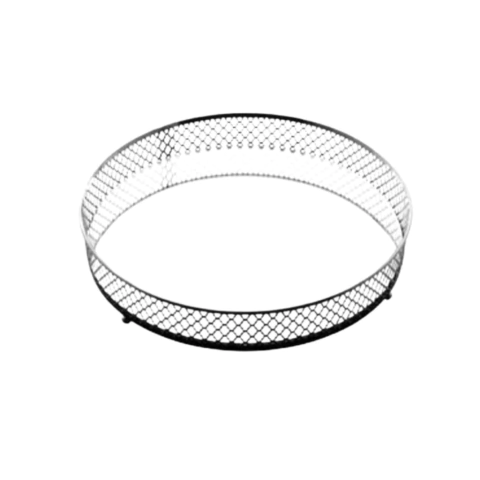 Bandeja Metal Redonda Preta